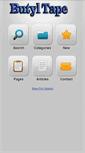 Mobile Screenshot of butyltape.org